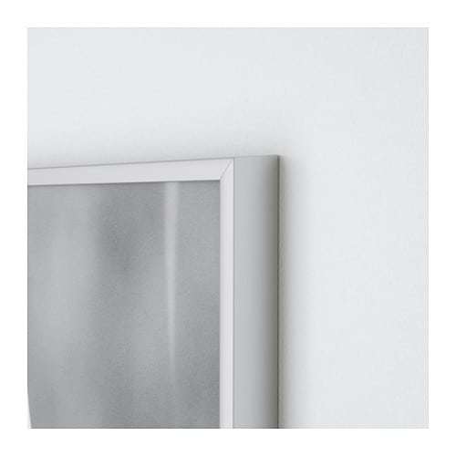 ikea-ramme-stromby-hvidmalet-aluminium