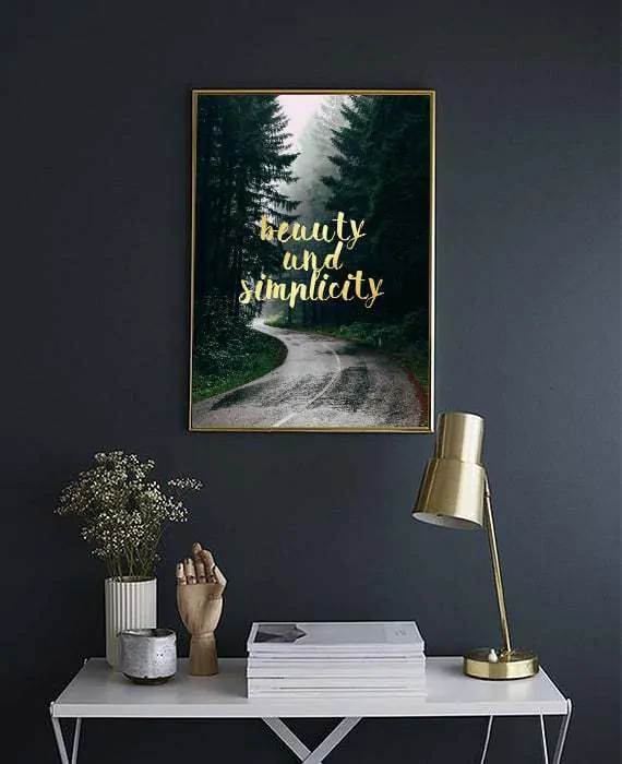 simplicity plakat