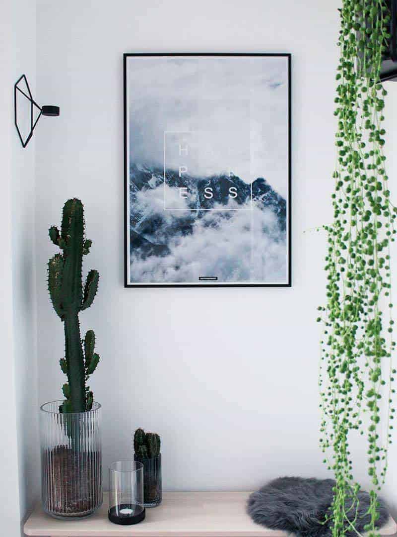 tekst-natur-happiness-plakat-800-1080px Natur tekst plakat - Happiness plakat