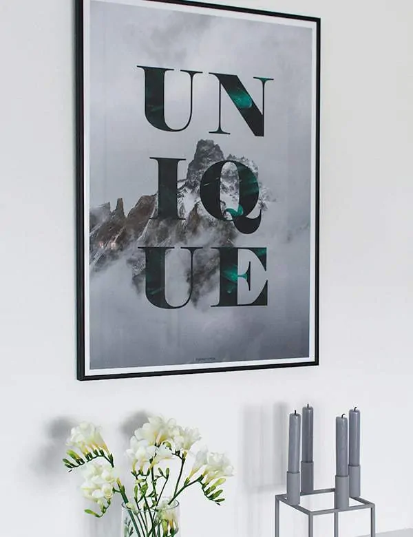 Unique plakat