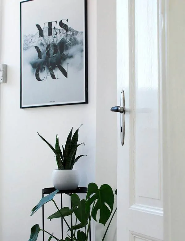 Yes you can plakat - tekst og natur