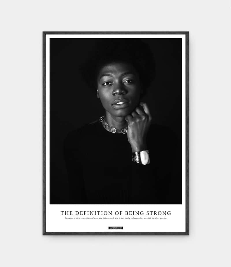 Strong plakat