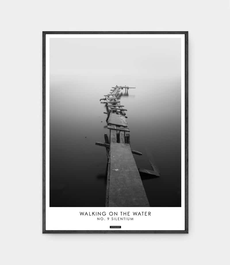 Silentium plakat i ramme