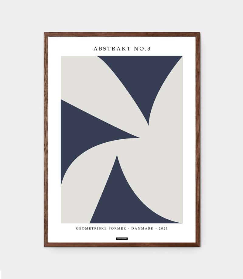 Abstrakt no3 plakat