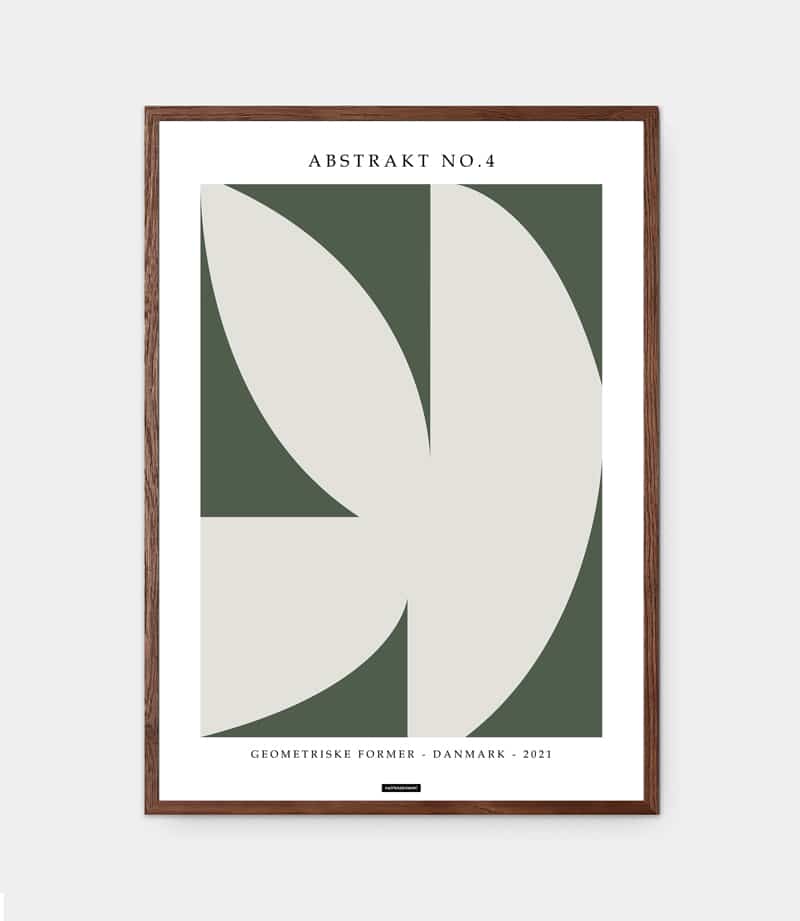 Abstrakt No.4 plakat