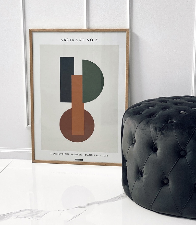 Abstrakt no.5 plakat