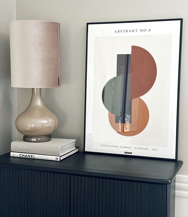 abstrakt-no6-plakat-miljobillede Abstrakt no.6 plakat