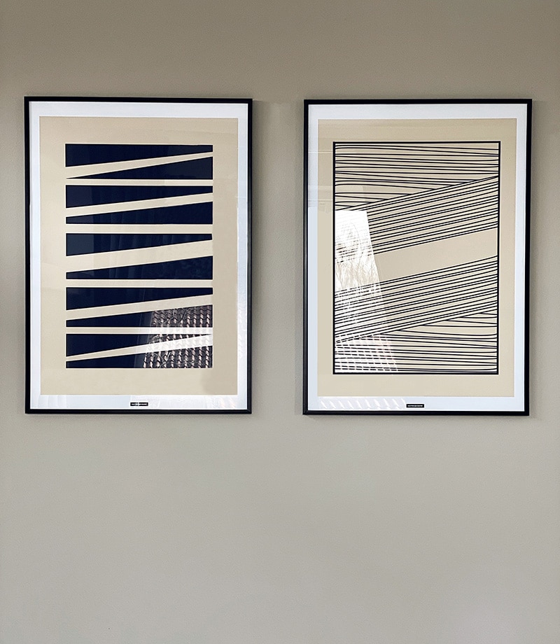Abstrakt No. 1 & 2 plakatsæt