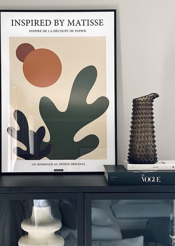 matisse-no1-plakat-miljobillede Matisse no. 1 plakat