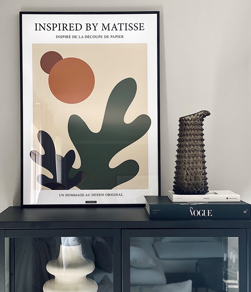 matisse-no1-plakat-miljobillede Matisse no. 1 plakat