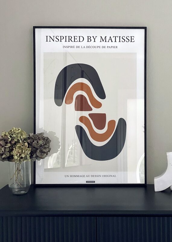 matisse-no3-plakat-miljobillede Matisse No.3 plakat