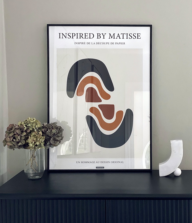matisse-no3-plakat-miljobillede Matisse No.3 plakat