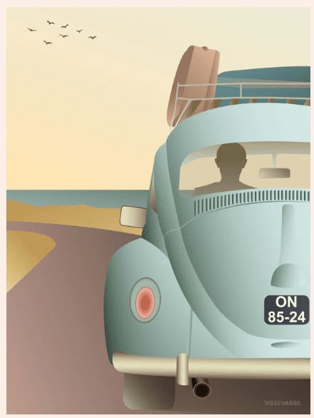 Beetle plakat fra ViSSEVASSE