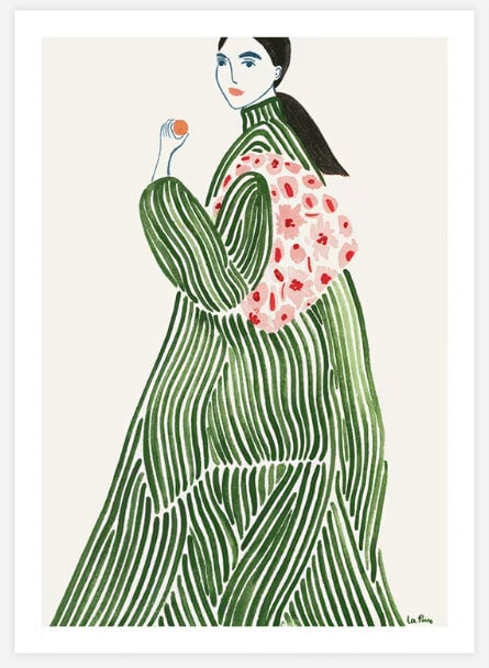 La Poire - Green Coat Plakat –