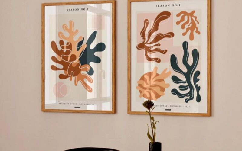 SEASON NO.1 & NO.2 SEASON NO.1 & NO.2 - Valg af rigtige plakater i stuen