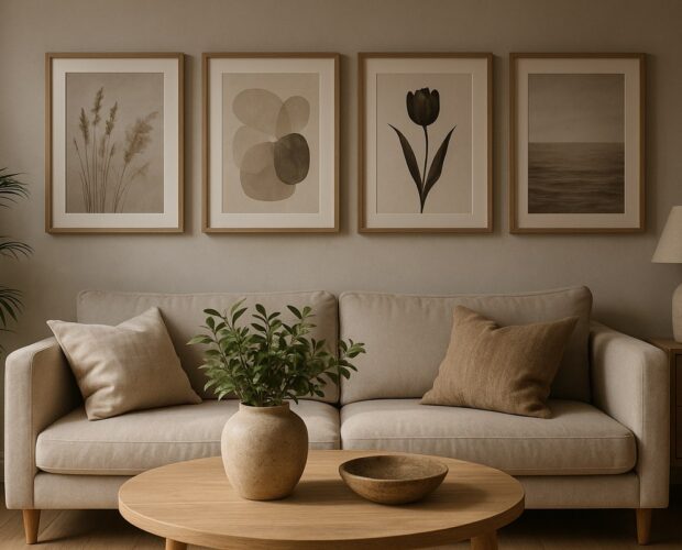 Nordisk bolig inspiration med plakater til hjemmet - bolig inspiration